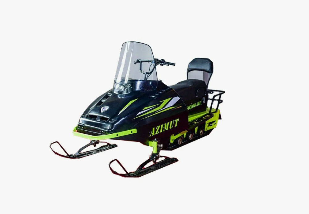 Миниснегоход Бурлак Азимут 20 л.с. , эл.запуск, реверс, тормоз гидравл, капот черный в Анапе