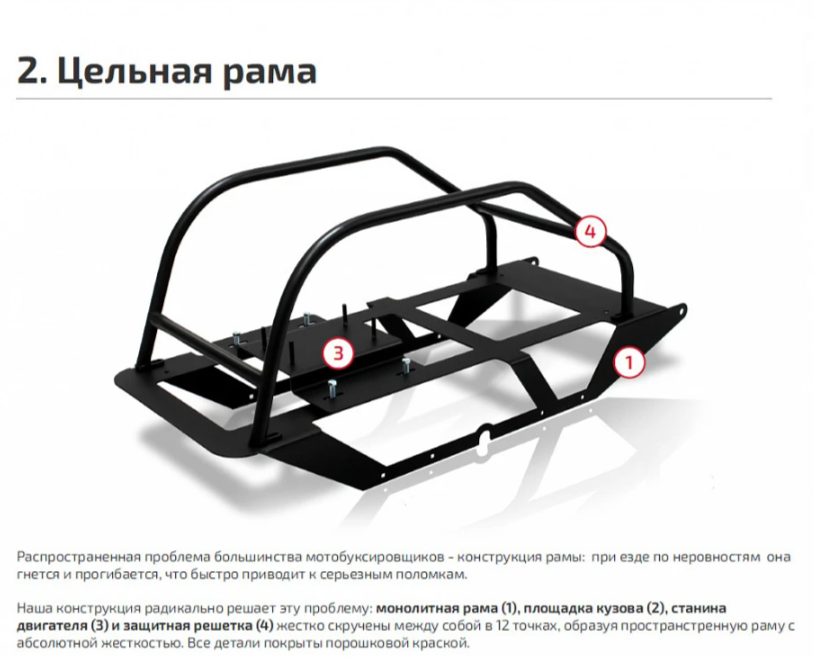 Мотобуксировщик НОРКА 380 MINI 8 л.с. в Анапе