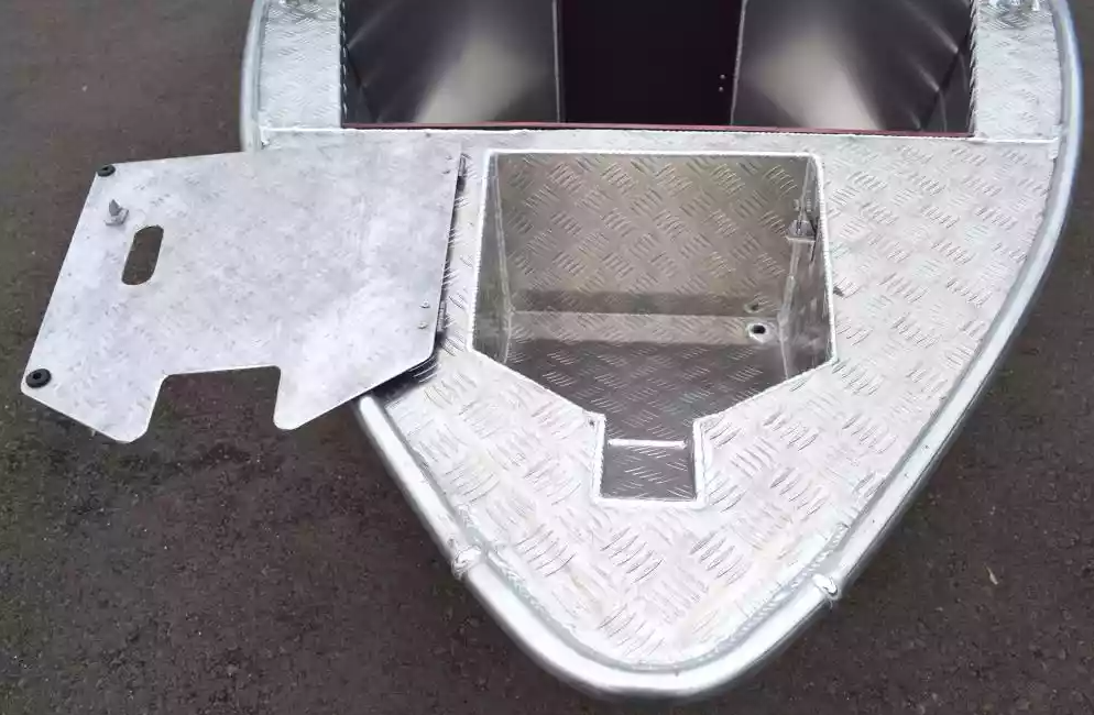 Алюминиевая лодка Wyatboat-390 DCM Увеличенный борт в Анапе