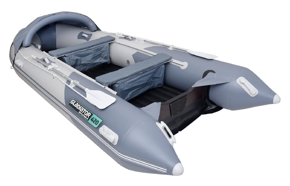 НАДУВНАЯ ЛОДКА GLADIATOR E450PRO в Анапе