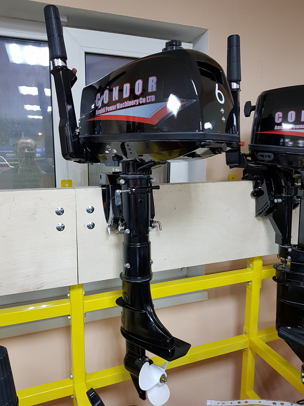 Лодочный мотор Condor F6HS без бака 12 л. в Анапе