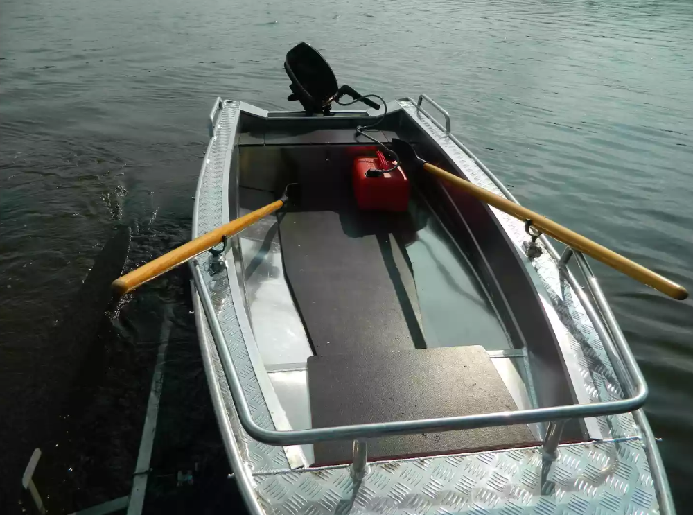 Алюминиевая лодка Wyatboat-390 У в Анапе