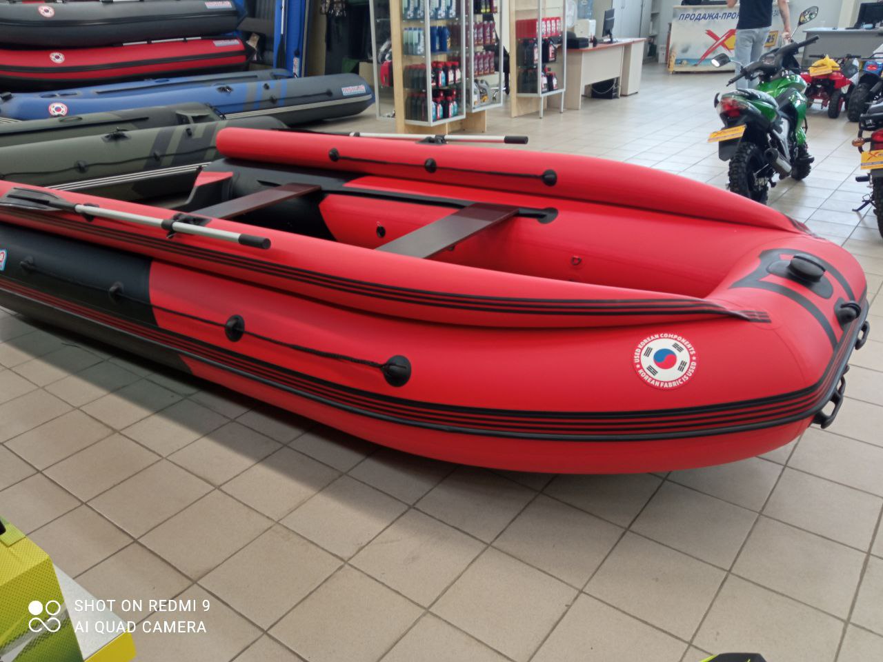 Лодка MISHIMO RIVER FJET PRO 470 под водомет в Анапе