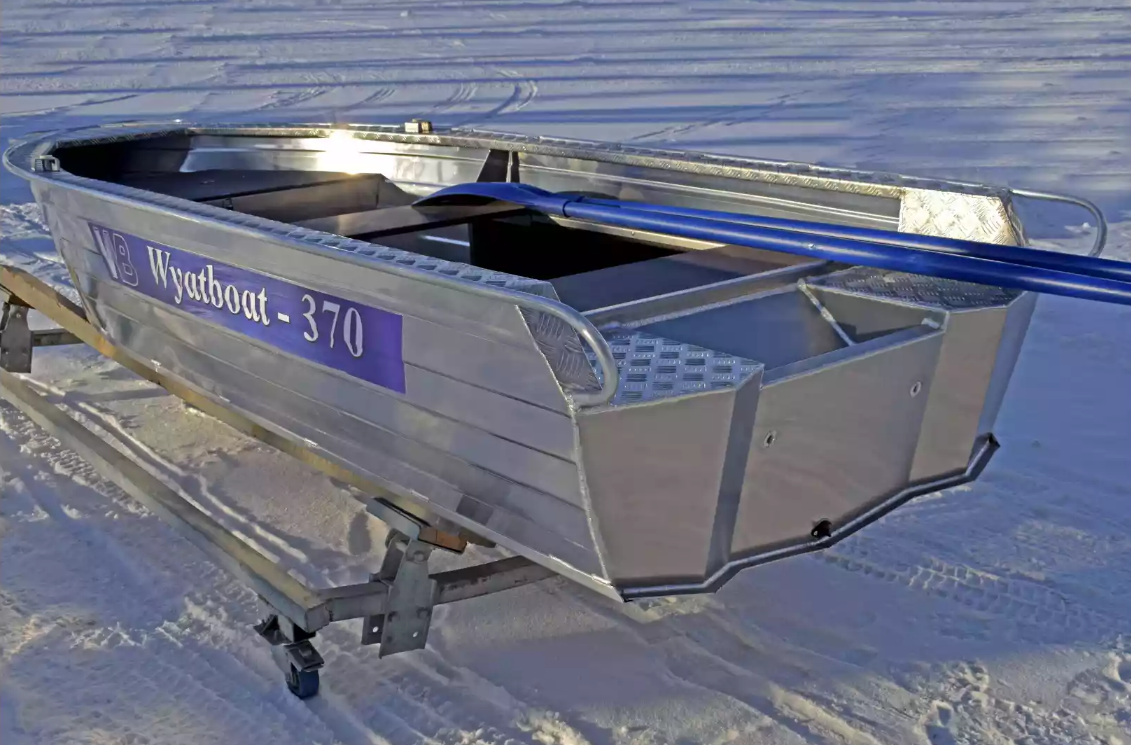 Алюминиевая лодка Wyatboat-370 Р в Анапе