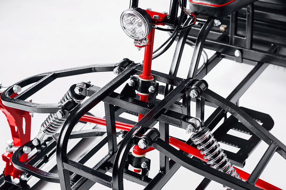 Лыжный модуль IKUDZO с подогревом ручек пластиковые лыжи в Анапе