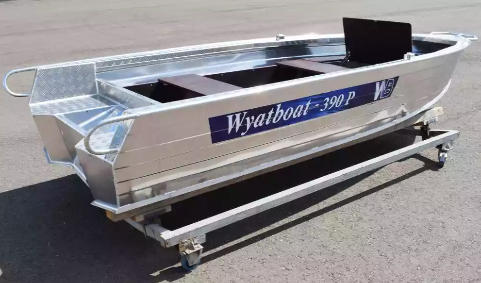 Алюминиевая лодка Wyatboat-390Р Fish в Анапе