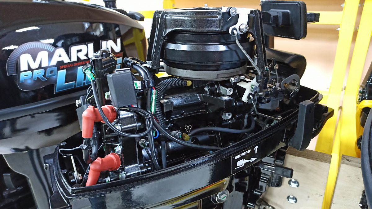 КОМПЛЕКТ Лодка MISHIMO PRO 350 + ЛОДОЧНЫЙ МОТОР MARLIN MP 9.9 (20) AMHS PRO в Анапе