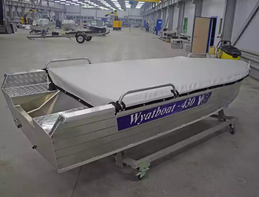 Алюминиевая лодка  Wyatboat-430 Р в Анапе