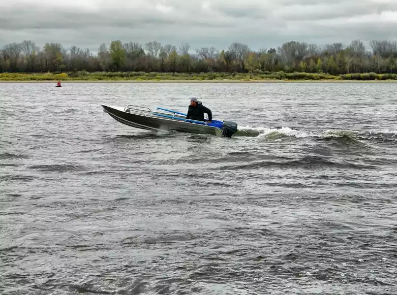 Алюминиевая лодка Wyatboat-390 M в Анапе