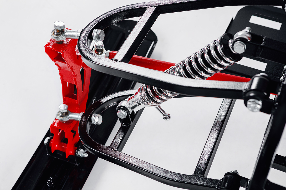 Лыжный модуль IKUDZO с подогревом ручек пластиковые лыжи в Анапе