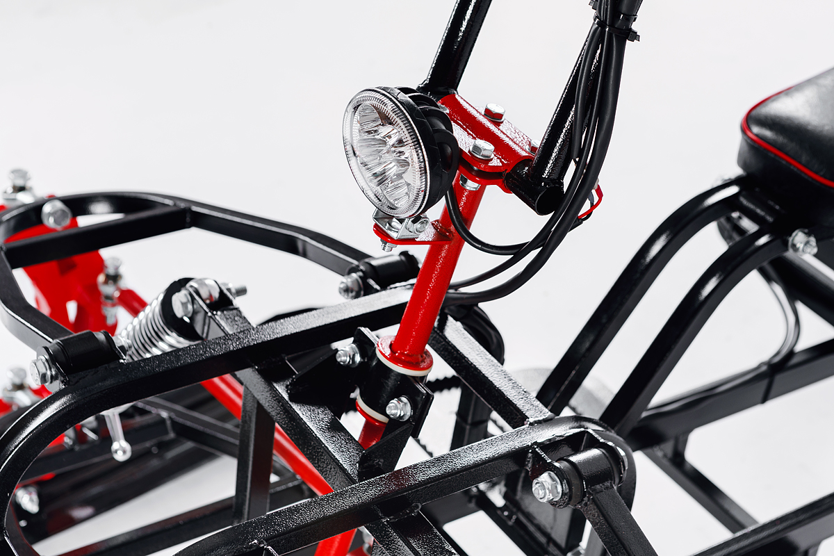 Лыжный модуль IKUDZO с подогревом ручек пластиковые лыжи в Анапе