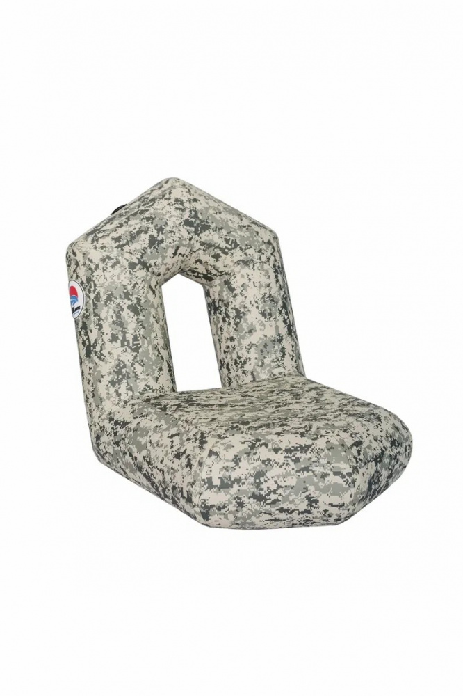 КРЕСЛО НАДУВНОЕ SMARINE, 85Х75 СМ, ПВХ, ЗЕЛЕНЫЙ ПИКСЕЛЬ в Анапе