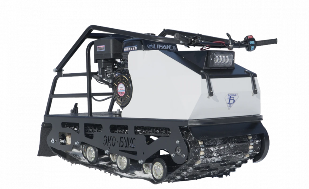 Мотобуксировщик ЭКО-букс V.2 15 л.с. (катковая подвеска, передний привод, длина 1450 мм) в Анапе