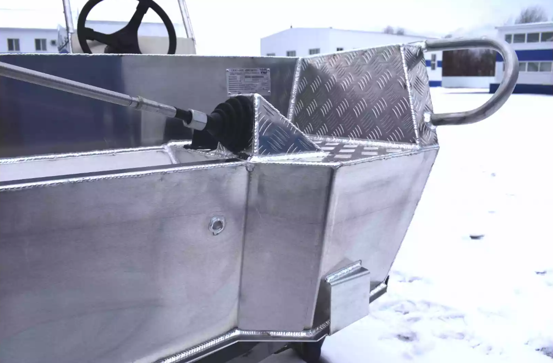 Алюминиевая лодка Wyatboat-390 C в Анапе