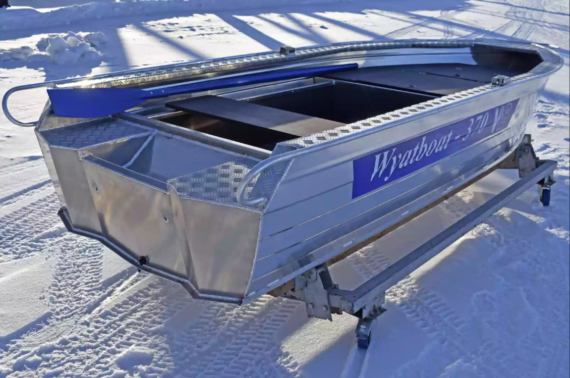 Алюминиевая лодка Wyatboat-370 Р FISH в Анапе