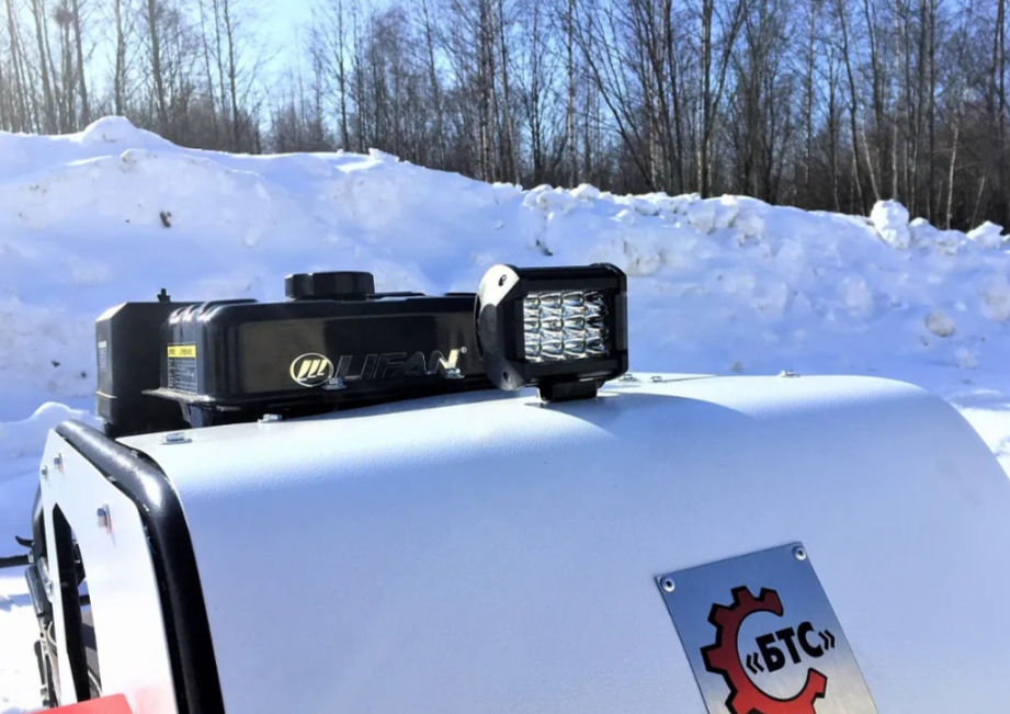 Мотобуксировщик БТС «STANDART PRO»  500/15 э/зап. LIFAN PRO (18 Ватт) в Анапе