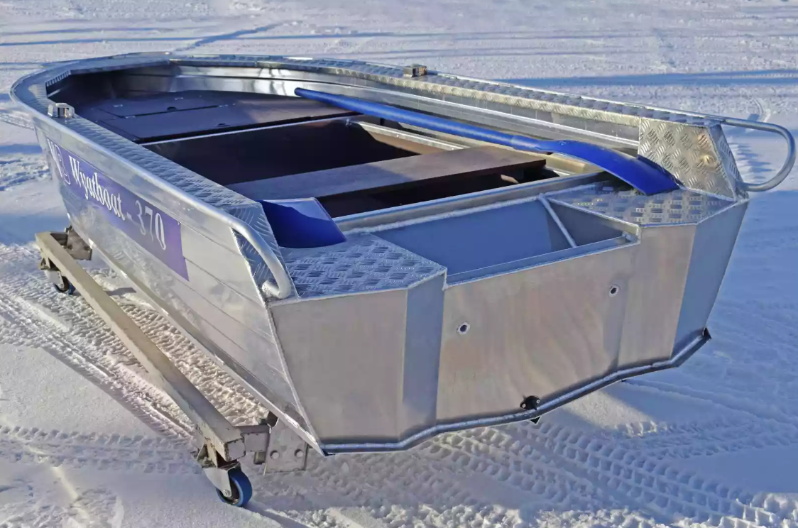 Алюминиевая лодка Wyatboat-370 Р FISH в Анапе