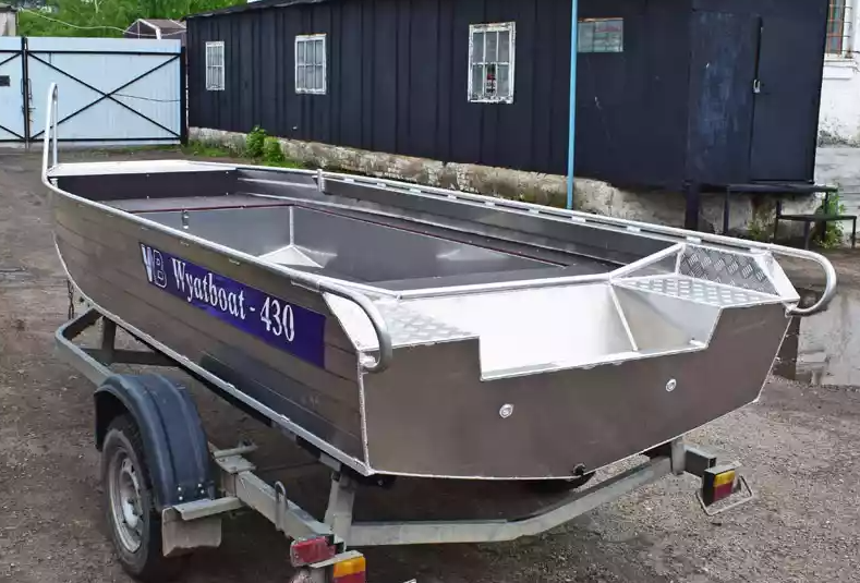 Алюминиевая лодка  Wyatboat-430 Master в Анапе