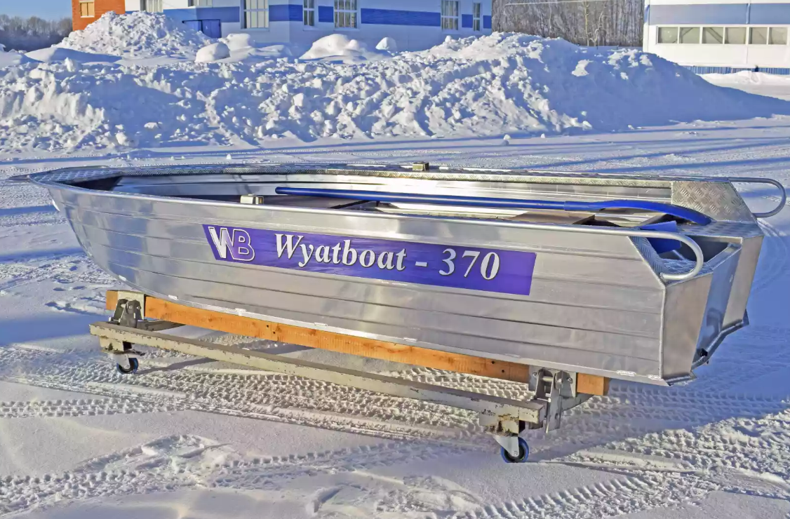 Алюминиевая лодка Wyatboat-370 Р FISH в Анапе