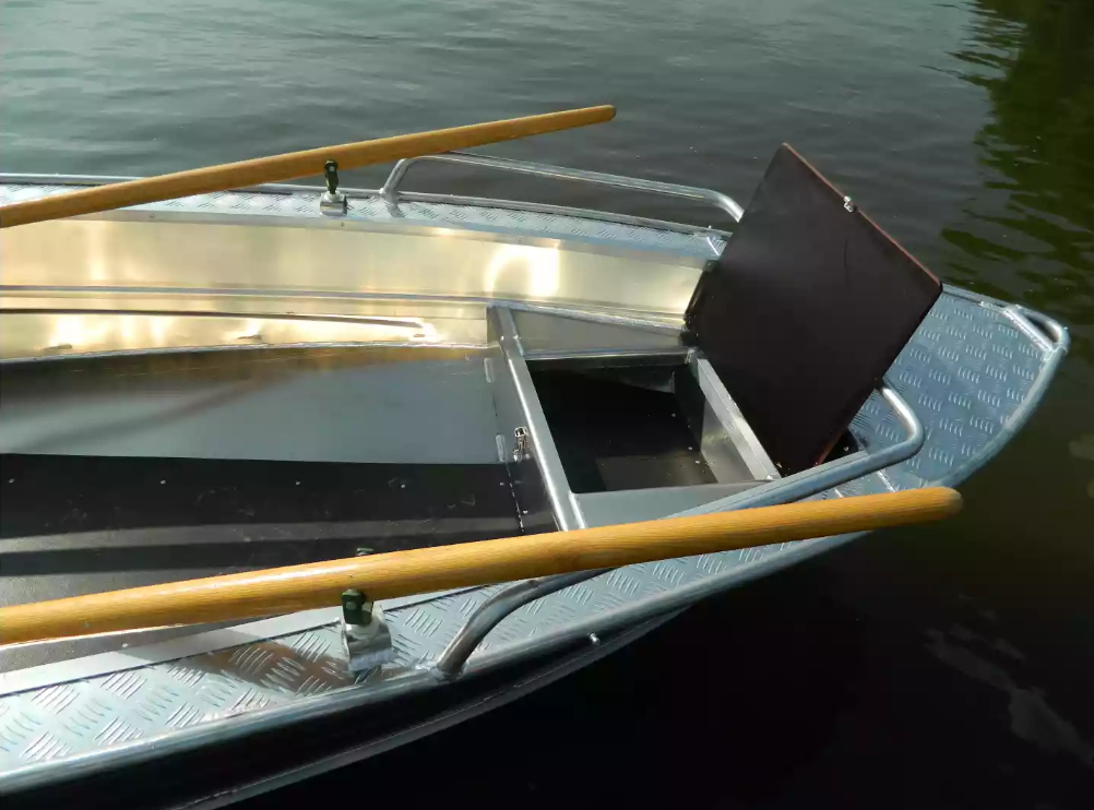 Алюминиевая лодка Wyatboat-390 У в Анапе