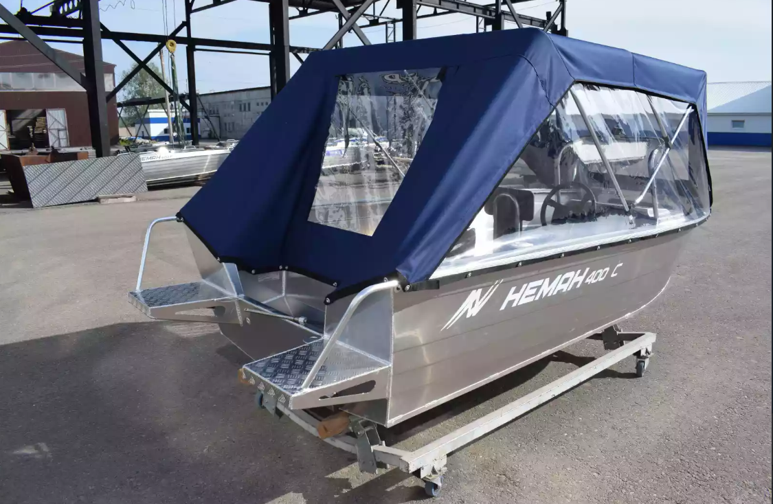 Алюминиевая лодка Неман-400 С в Анапе