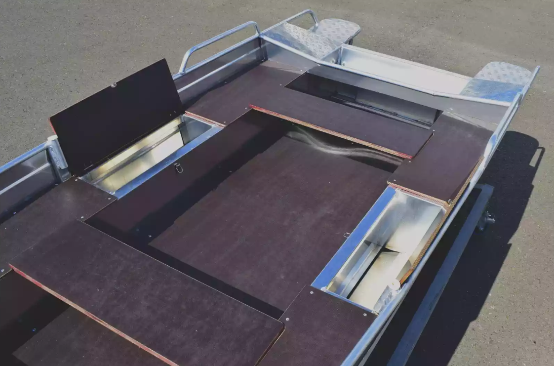 Алюминиевая лодка Wyatboat-390 M в Анапе