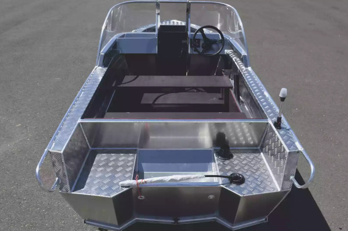 Алюминиевая лодка Wyatboat-390 DCM в Анапе