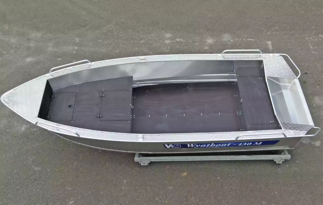 Алюминиевая лодка  Wyatboat-430М FISH в Анапе