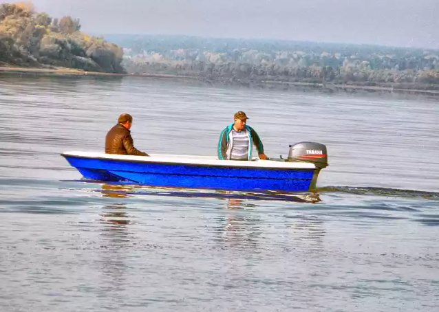 Стеклопластиковая лодка Wyatboat 430 тримаран в Анапе