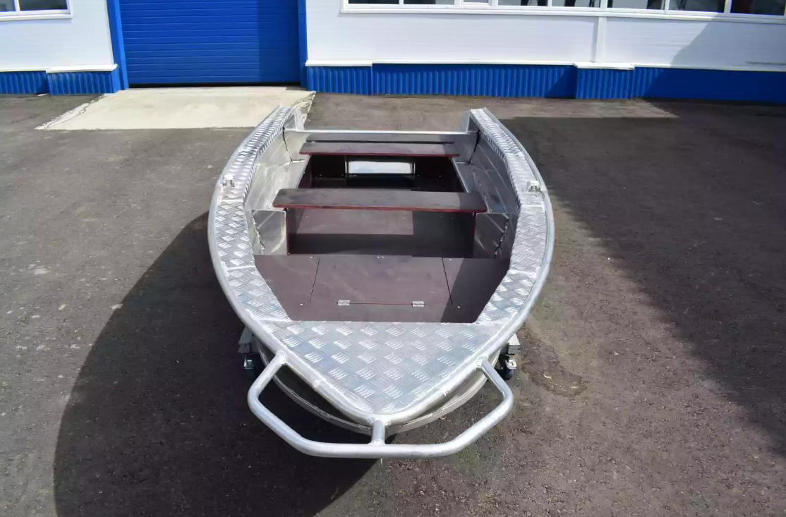 Алюминиевая лодка Wyatboat-390Р Увеличенный борт в Анапе