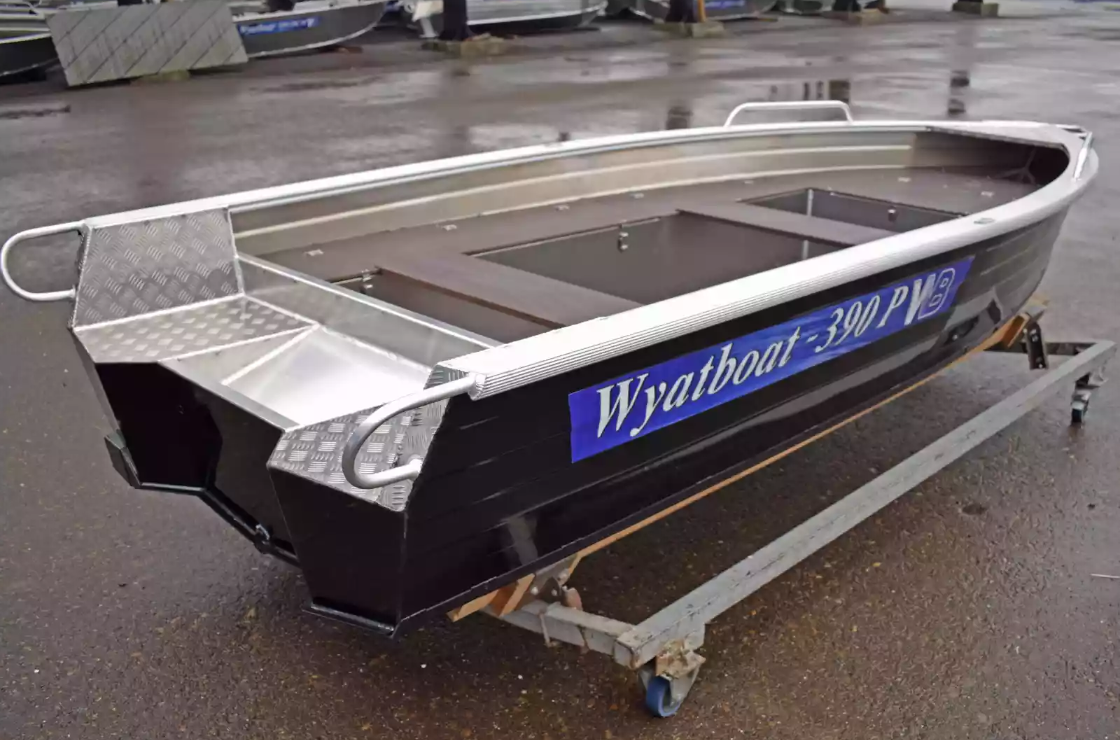 Алюминиевая лодка Wyatboat-390РМ в Анапе