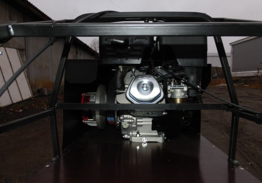 Мотобуксировщик AhtaR Зима 9 л/с с вариатором в Анапе