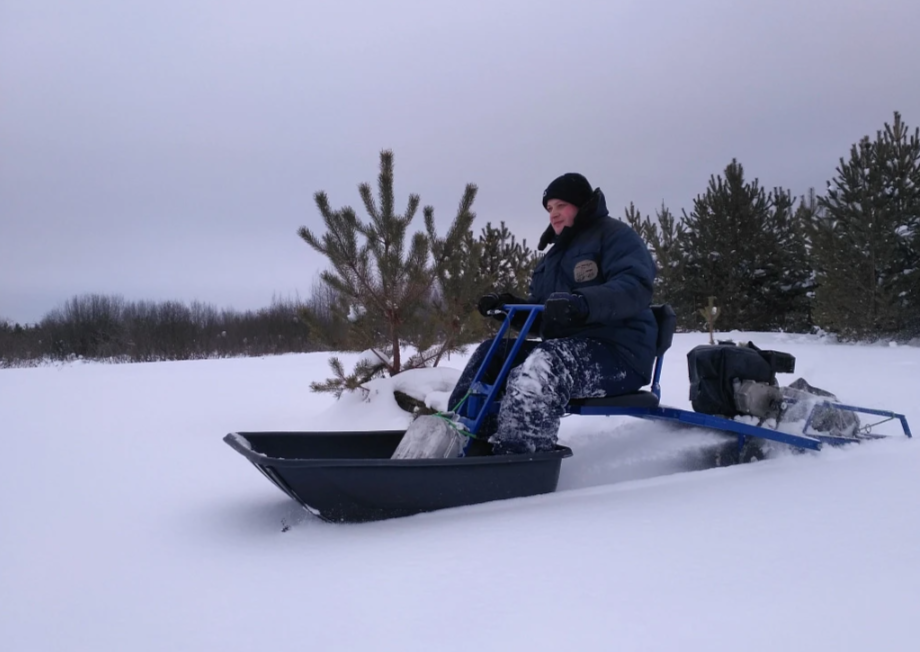 Мотобуксировщик толкач Альбатрос-XL8 с модулем. Без фары, тележки в Анапе