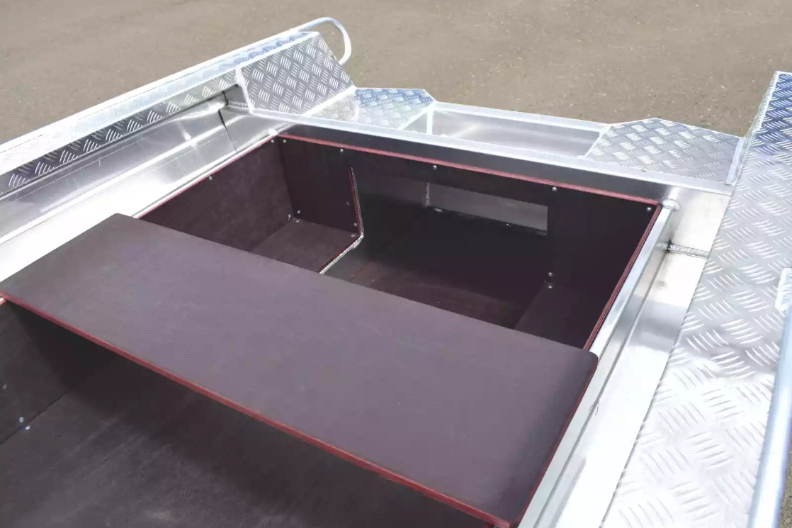 Алюминиевая лодка Wyatboat-390Р PRO в Анапе