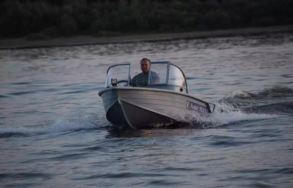 Алюминиевая лодка Wyatboat-390 DCM в Анапе