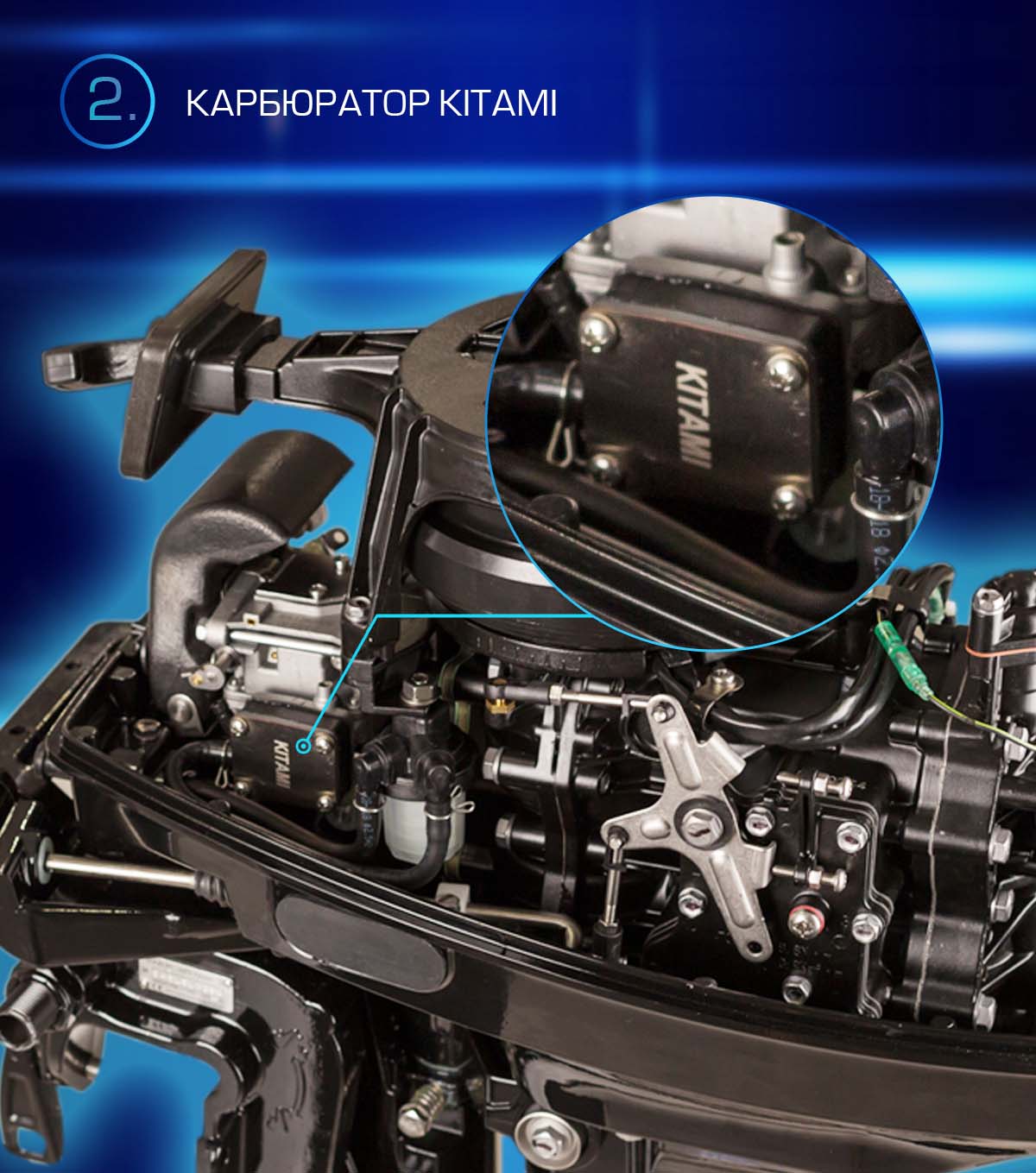 Лодочный мотор MARLIN PROLINE MP 9.9 (20) AWRS FORCE в Анапе