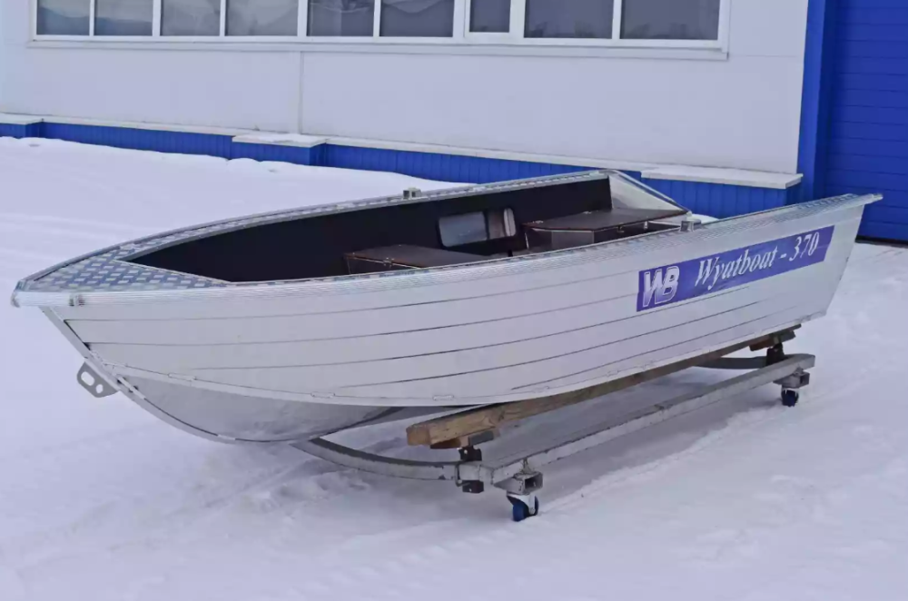 Алюминиевая лодка Wyatboat-370 в Анапе