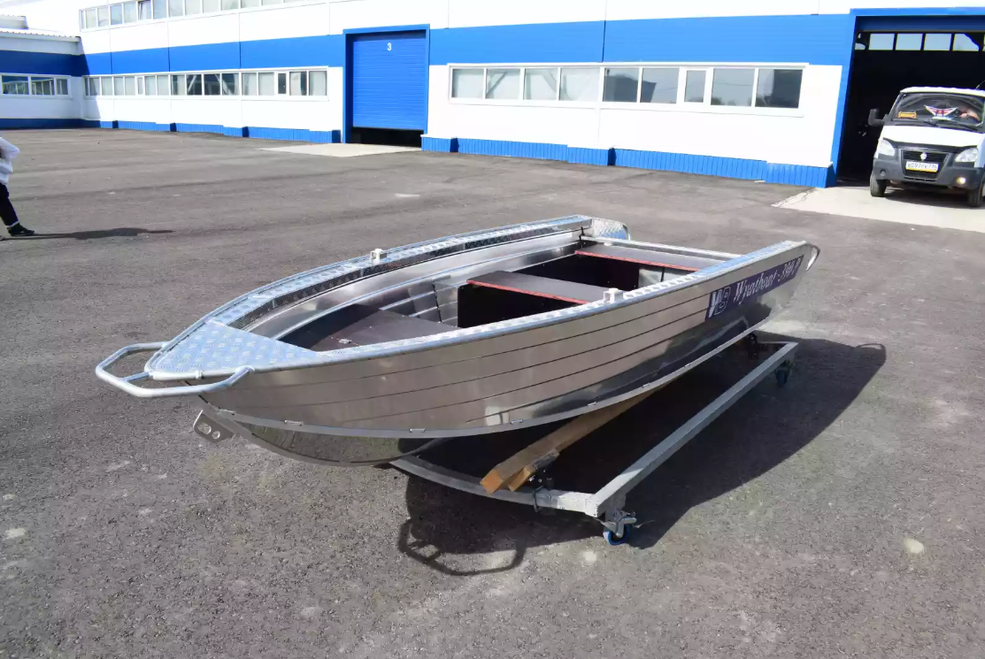 Алюминиевая лодка Wyatboat-390 P в Анапе