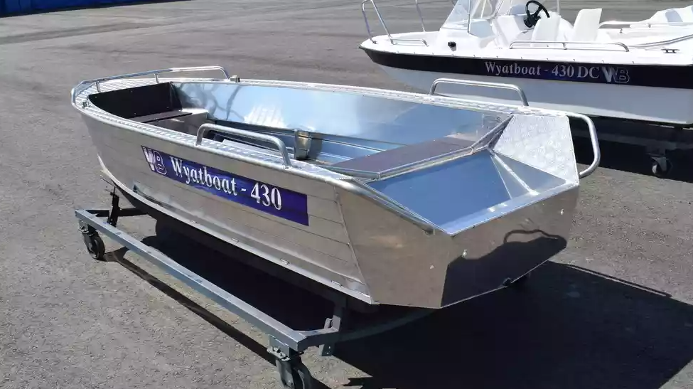 Алюминиевая лодка  Wyatboat-430М в Анапе