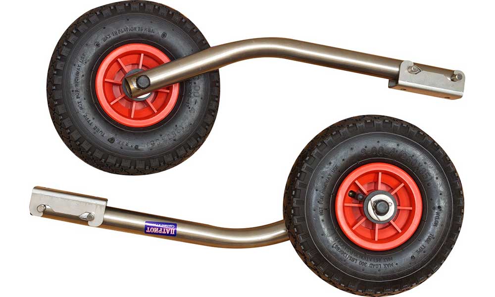 Транцевые колеса модульные удлиненные из нержавеющей стали в Анапе