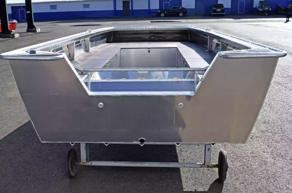 Алюминиевая лодка Wyatboat-490 Jonboat в Анапе