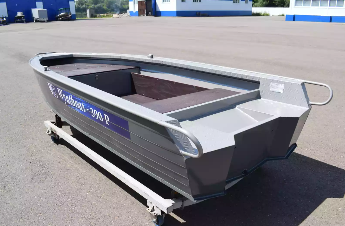 Алюминиевая лодка Wyatboat-390Р Fish в Анапе