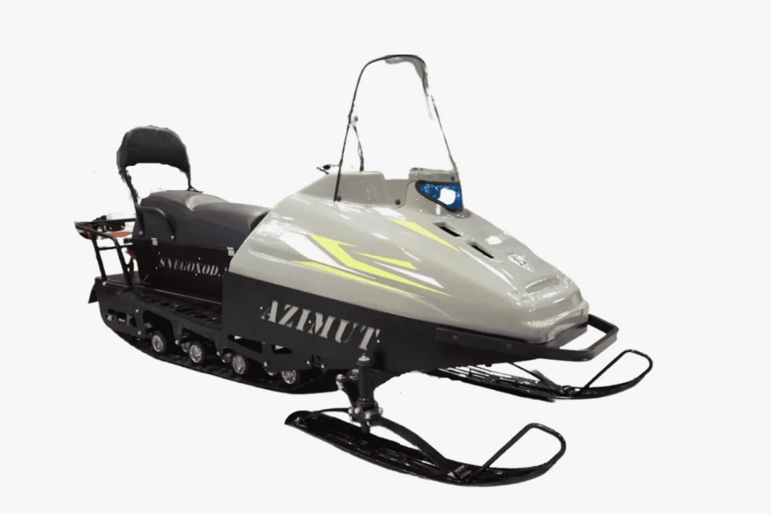 Миниснегоход Бурлак Азимут 20 л.с. , эл.запуск, реверс, тормоз гидравл, капот серый в Анапе