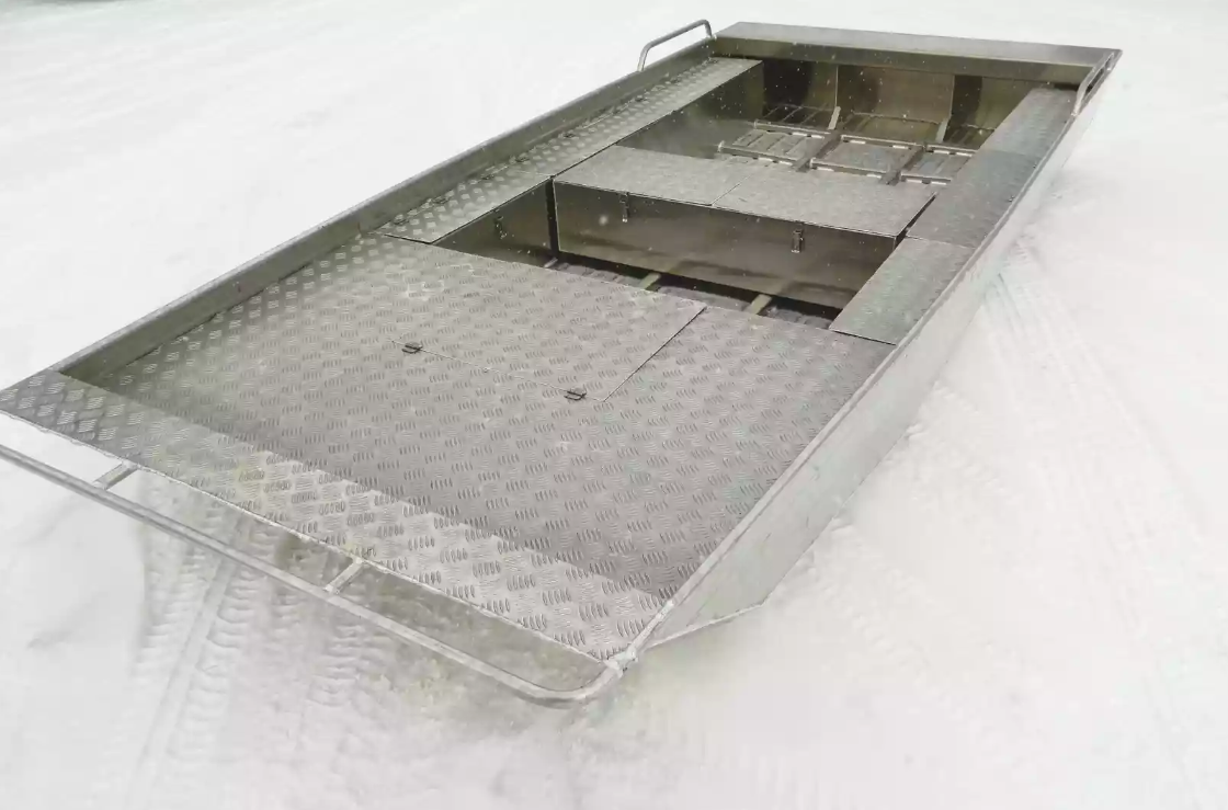 Алюминиевая лодка Wyatboat-390 Jonboat в Анапе