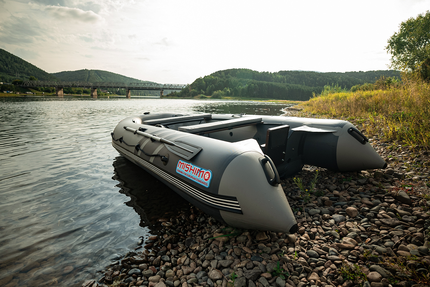 Лодка MISHIMO RIVER JET 390 под водомет в Анапе