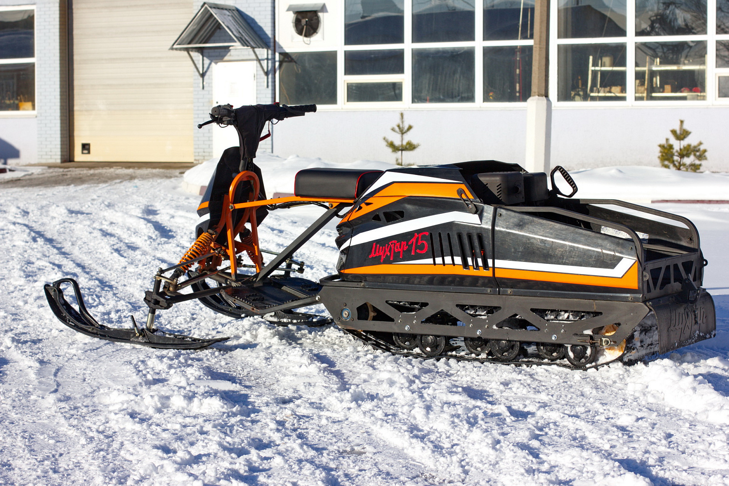 Мотобуксировщик IRBIS Мухтар 15 с лыжным модулем в комплекте в Анапе