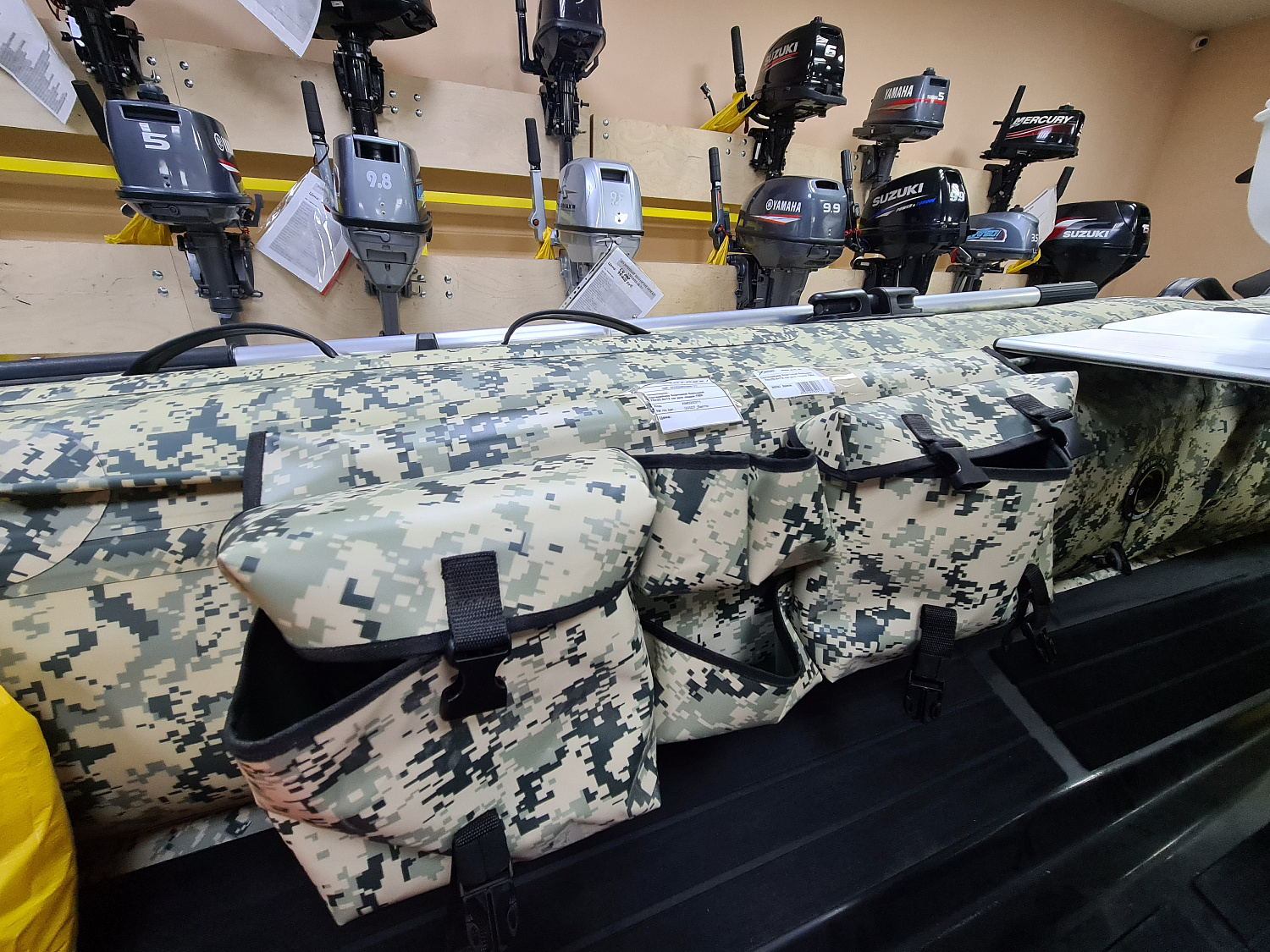 ОРГАНАЙЗЕР БОРТОВОЙ БОЛЬШОЙ ДЛЯ ЛОДОК ПВХ 70Х22,5Х12 СМ в Анапе