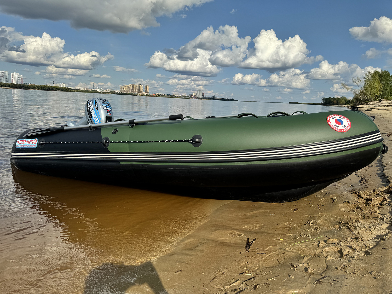 Лодка MISHIMO BIG FLOOR 380 в Анапе