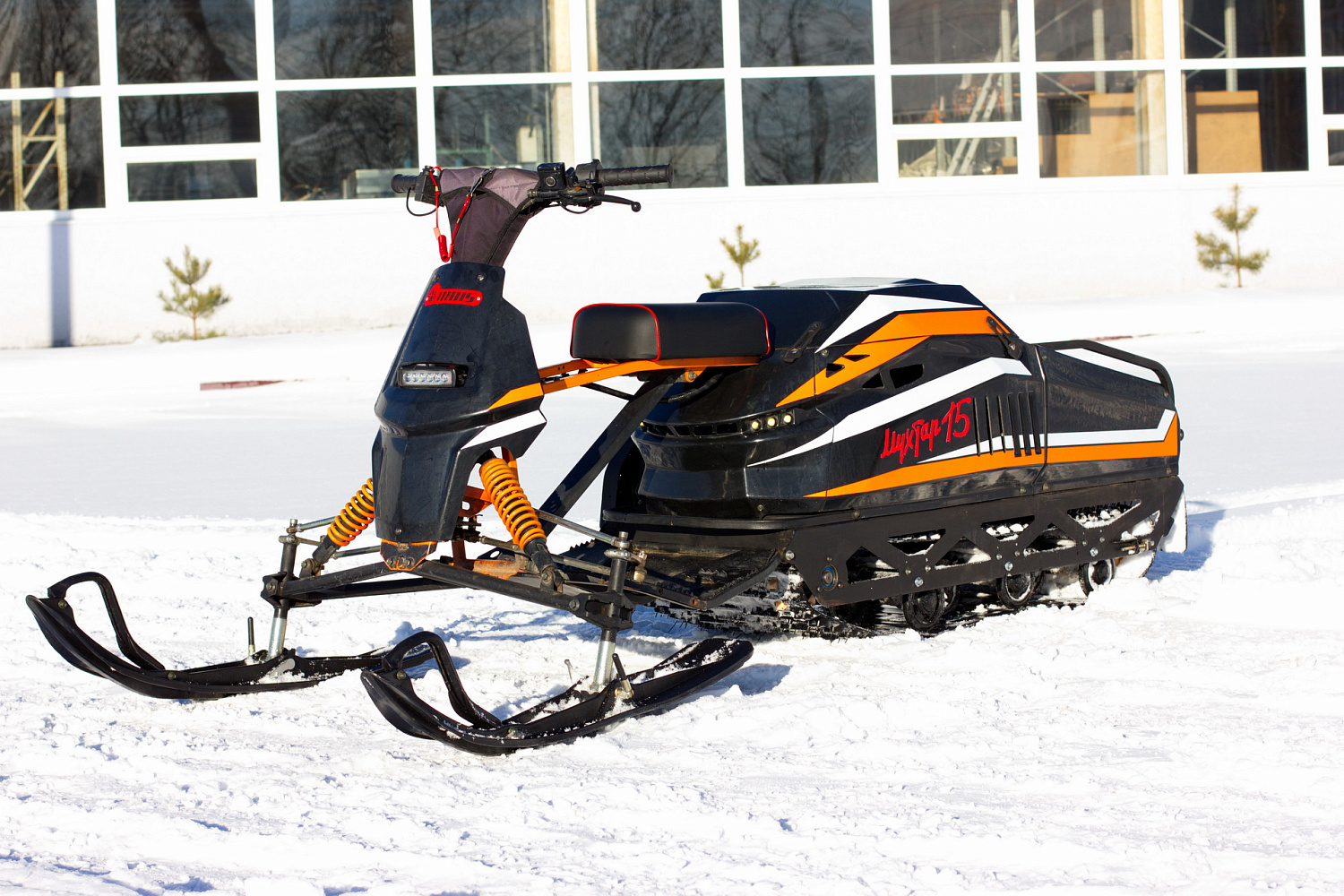 Мотобуксировщик IRBIS Мухтар 15 с лыжным модулем в комплекте в Анапе