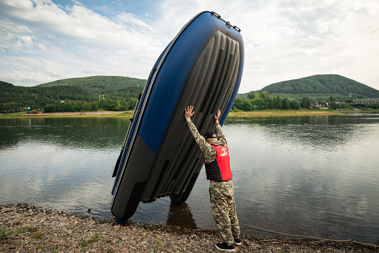 Лодка MISHIMO RIVER FJET PRO 470 под водомет в Анапе